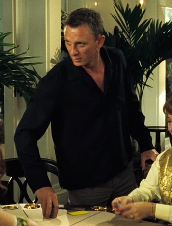 Daniel Craig as James Bond in Casino Royale (2006).