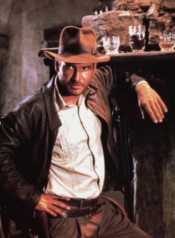 Harrison Ford as Dr. Henry &quot;Indiana&quot; Jones, Jr. in Raiders of the Lost Ark (1981).